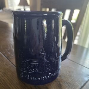 Bennington Pottery Smitgsonian Institute 14oz Tankard Mug Blue